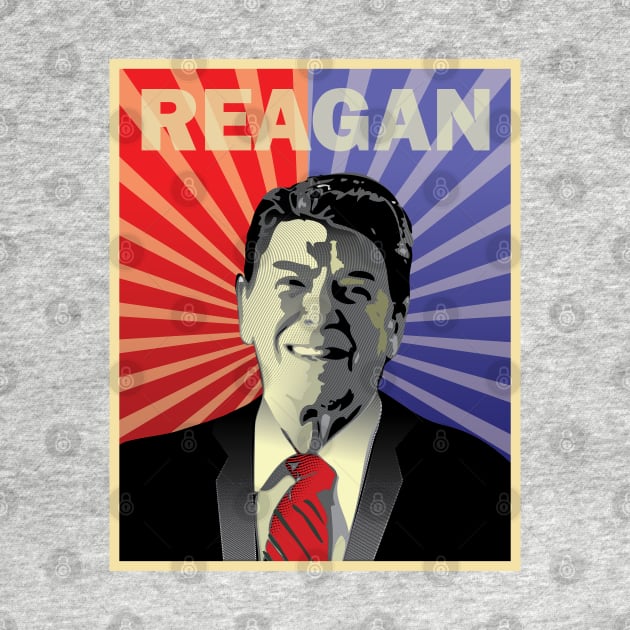 Remembering the 40th US President Ronald Reagan by spacedust